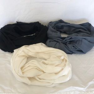 Infinity scarves